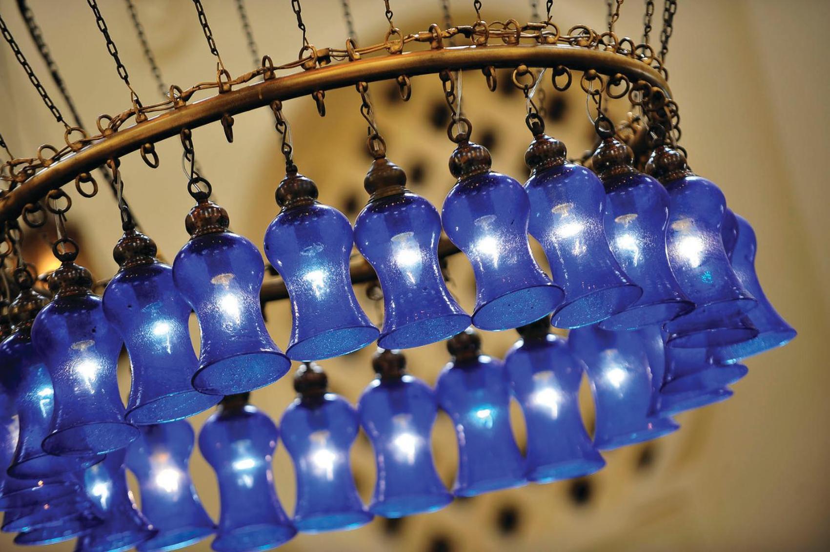 Baron Palms Adults Friendly Only 16 Years Plus Boutique Hotel Style Sharm El-Sheikh Exterior foto Blue glass bell shades